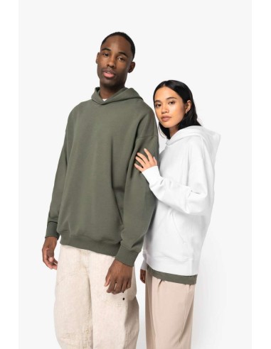 NAT-NS408-UNISEX OVERSIZED HOODED SWEATSHIRT